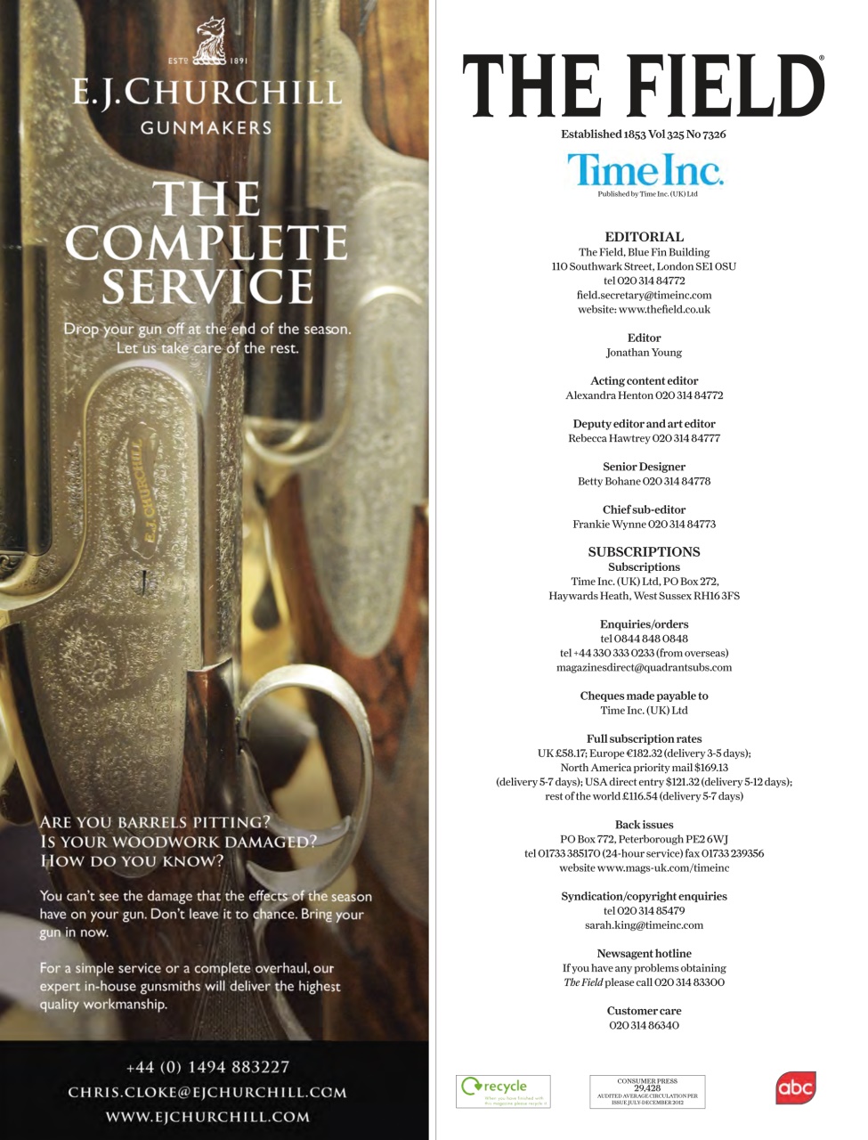 The Field Preview Pages