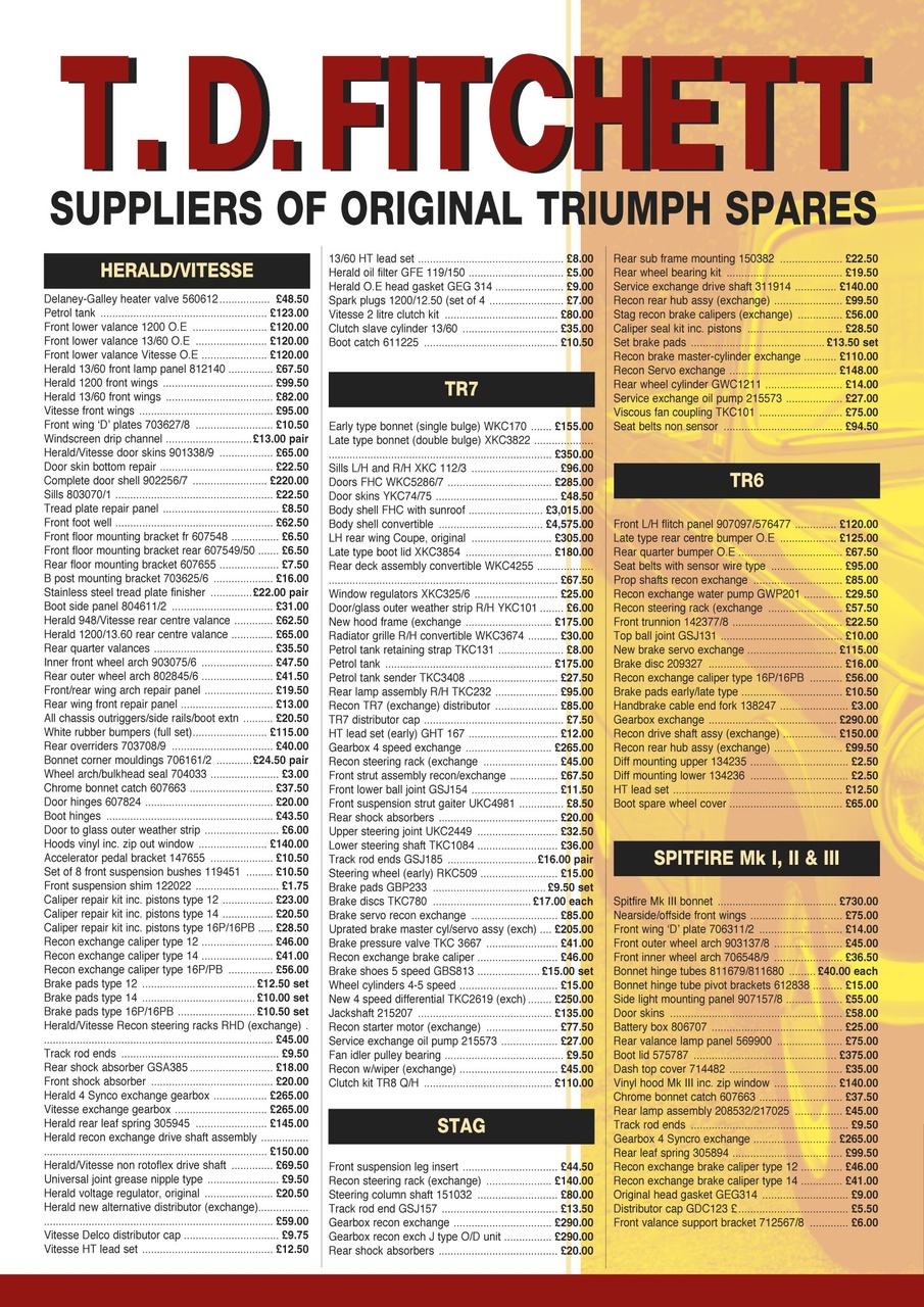 Triumph World Preview Pages