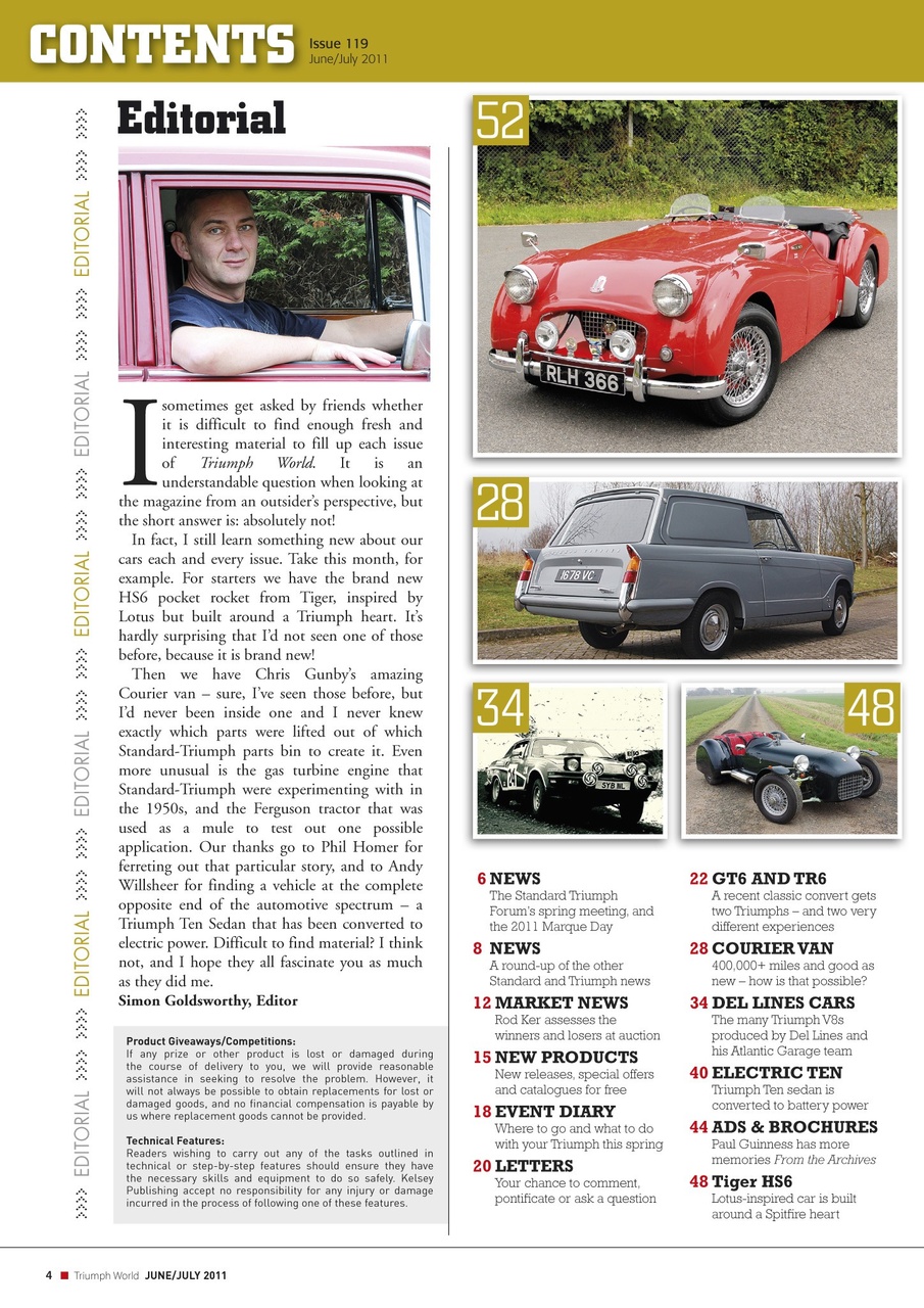 Triumph World Preview Pages