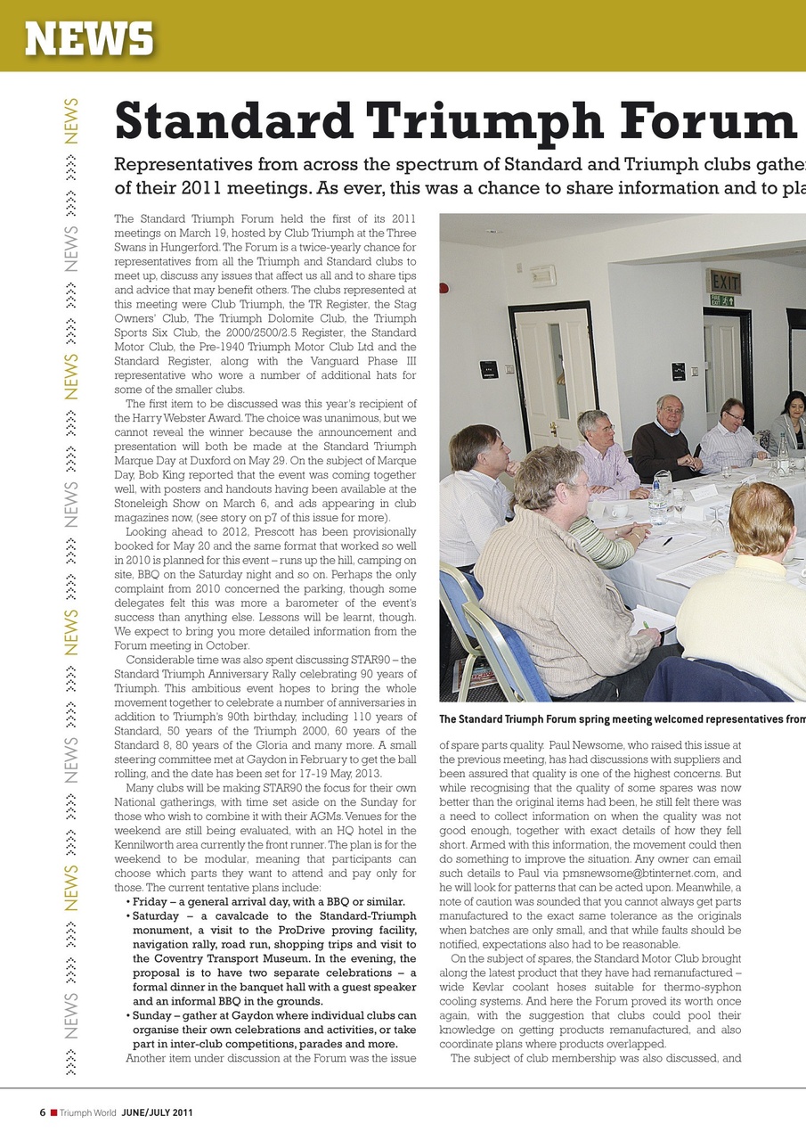 Triumph World Preview Pages