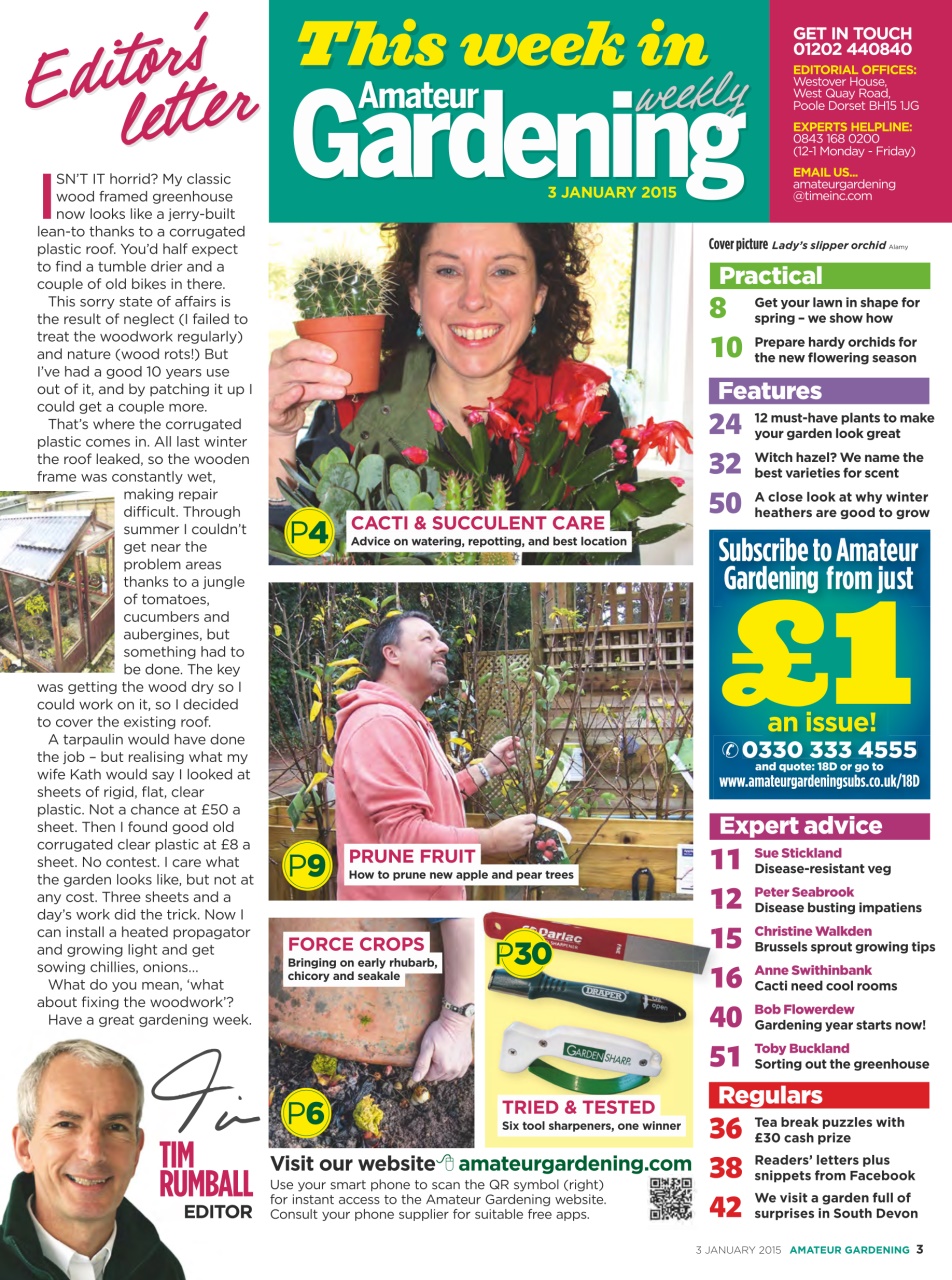 Amateur Gardening Preview Pages
