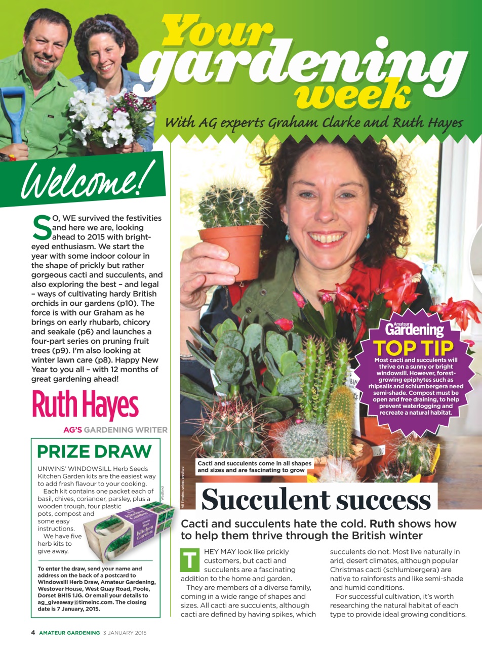 Amateur Gardening Preview Pages