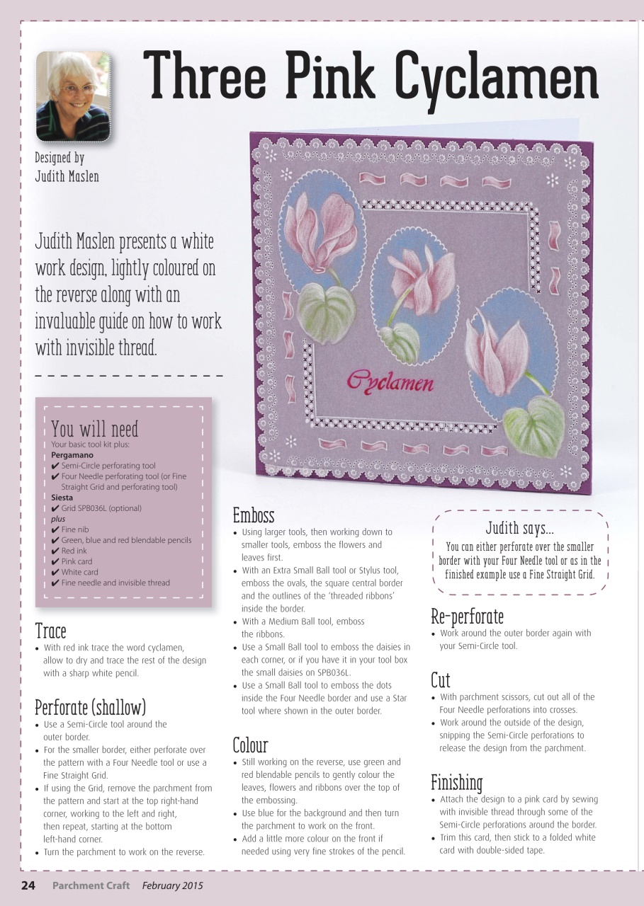 Parchment Craft Preview Pages