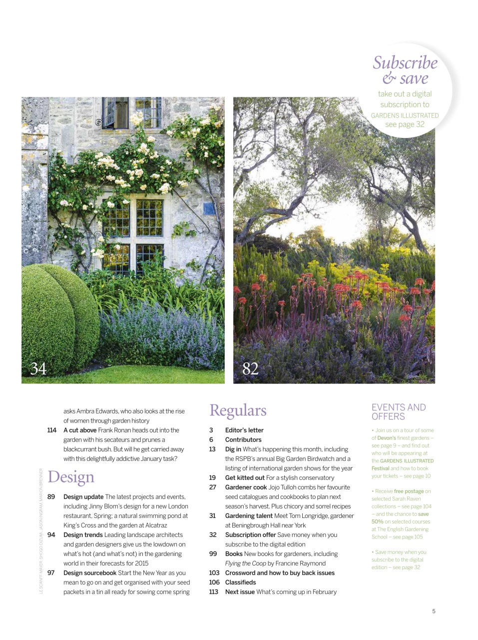 Gardens Illustrated Preview Pages