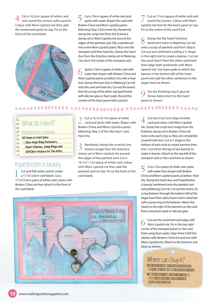 Making Cards & Papercraft Preview Pages