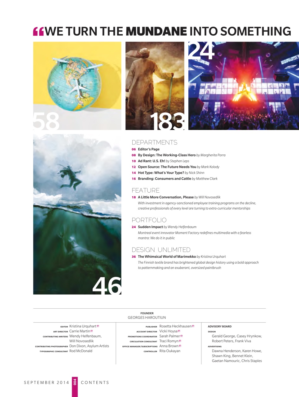 Applied Arts Preview Pages