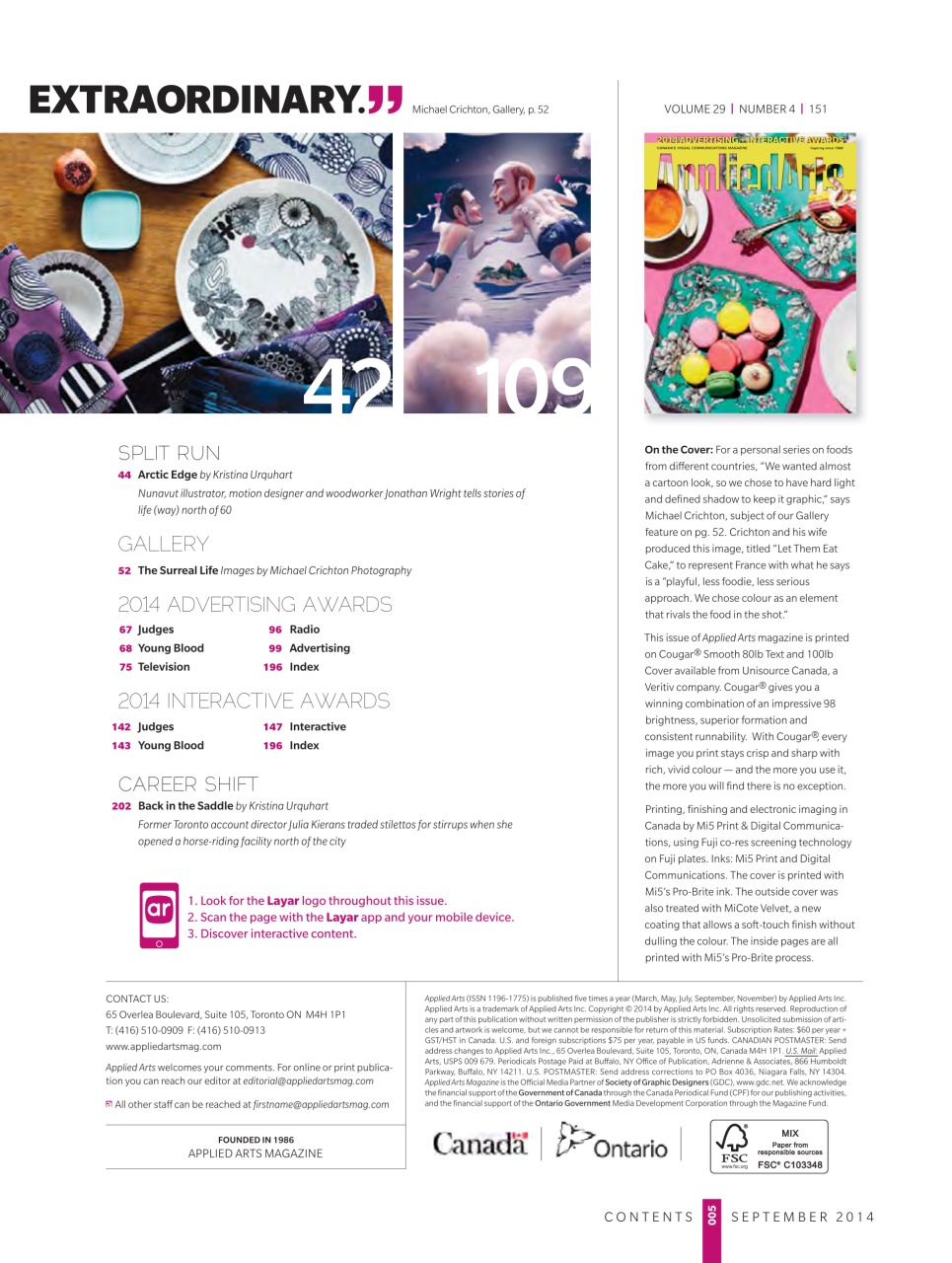 Applied Arts Preview Pages