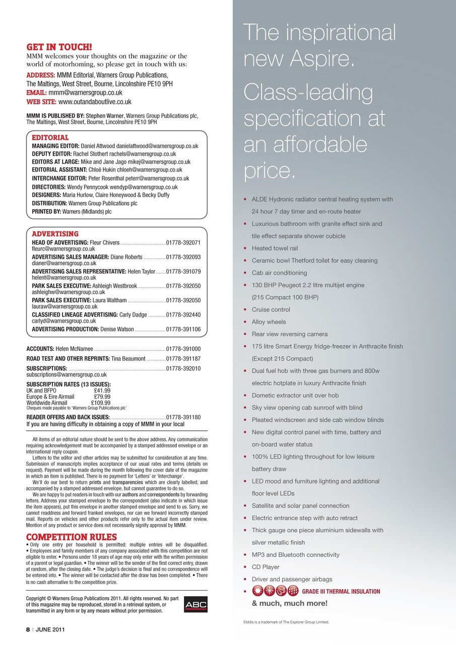 MMM magazine Preview Pages