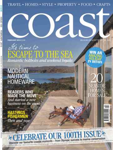 Coast issue No.100 Escape to the sea