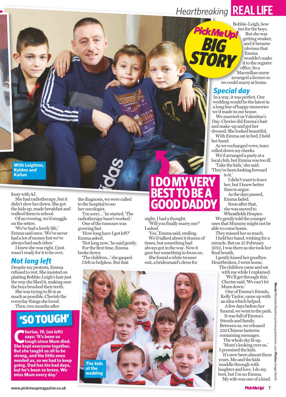 Pick Me Up Preview Pages