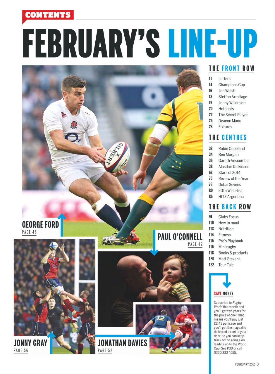 Rugby World Preview Pages