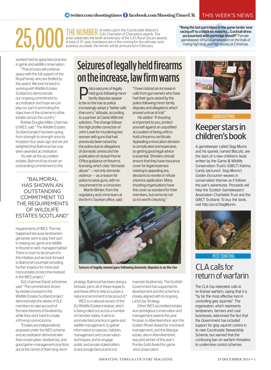 Shooting Times & Country Preview Pages