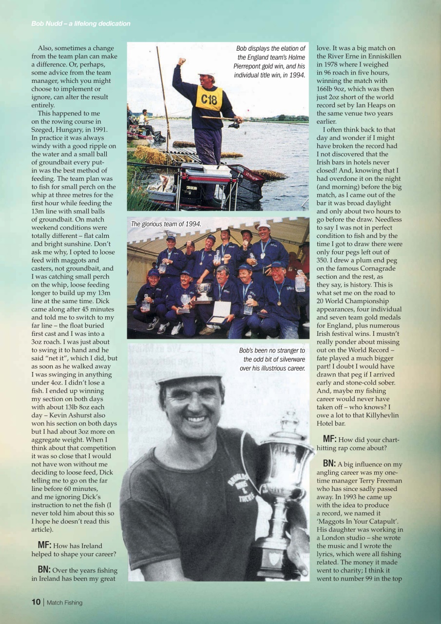 Match Fishing Preview Pages