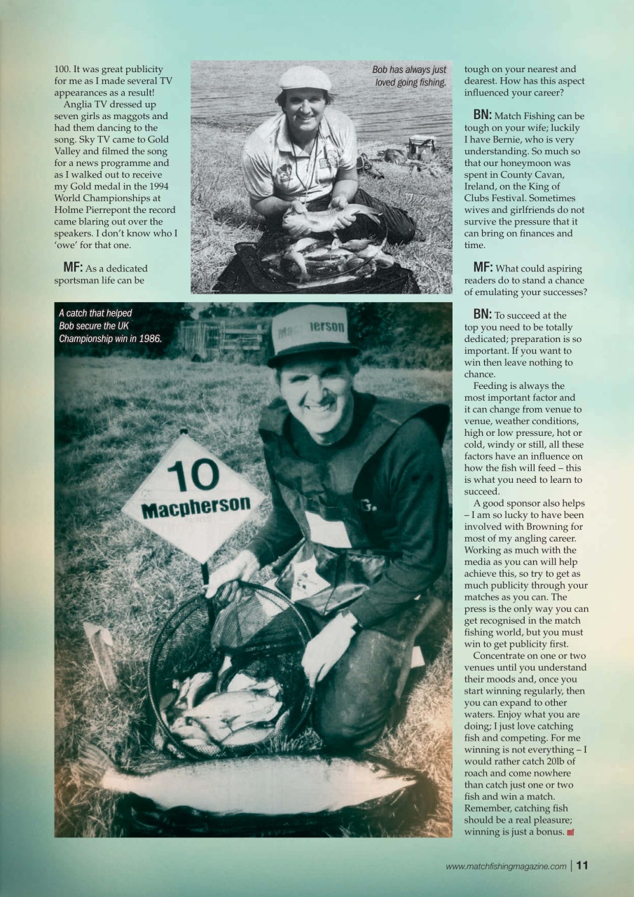 Match Fishing Preview Pages