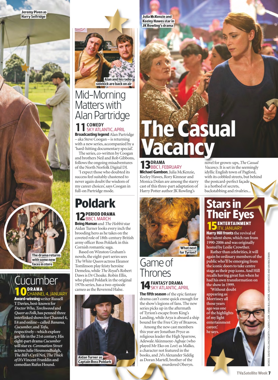 TV & Satellite Week Preview Pages