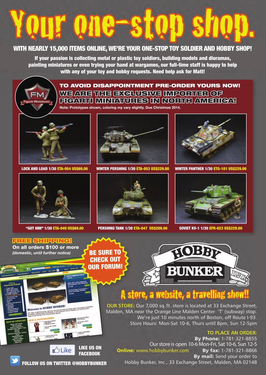 Toy Soldier & Model Figure Preview Pages