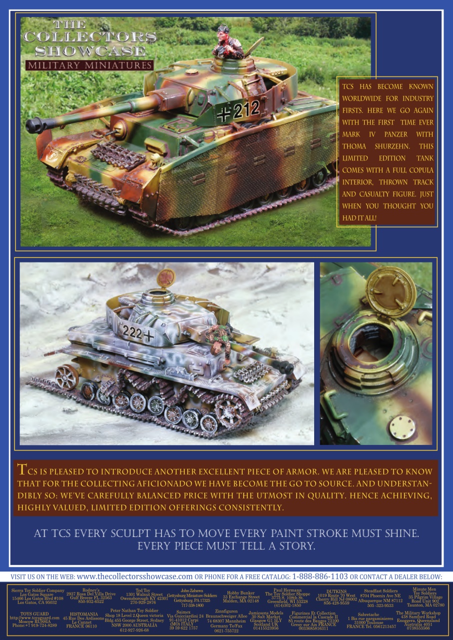 Toy Soldier & Model Figure Preview Pages