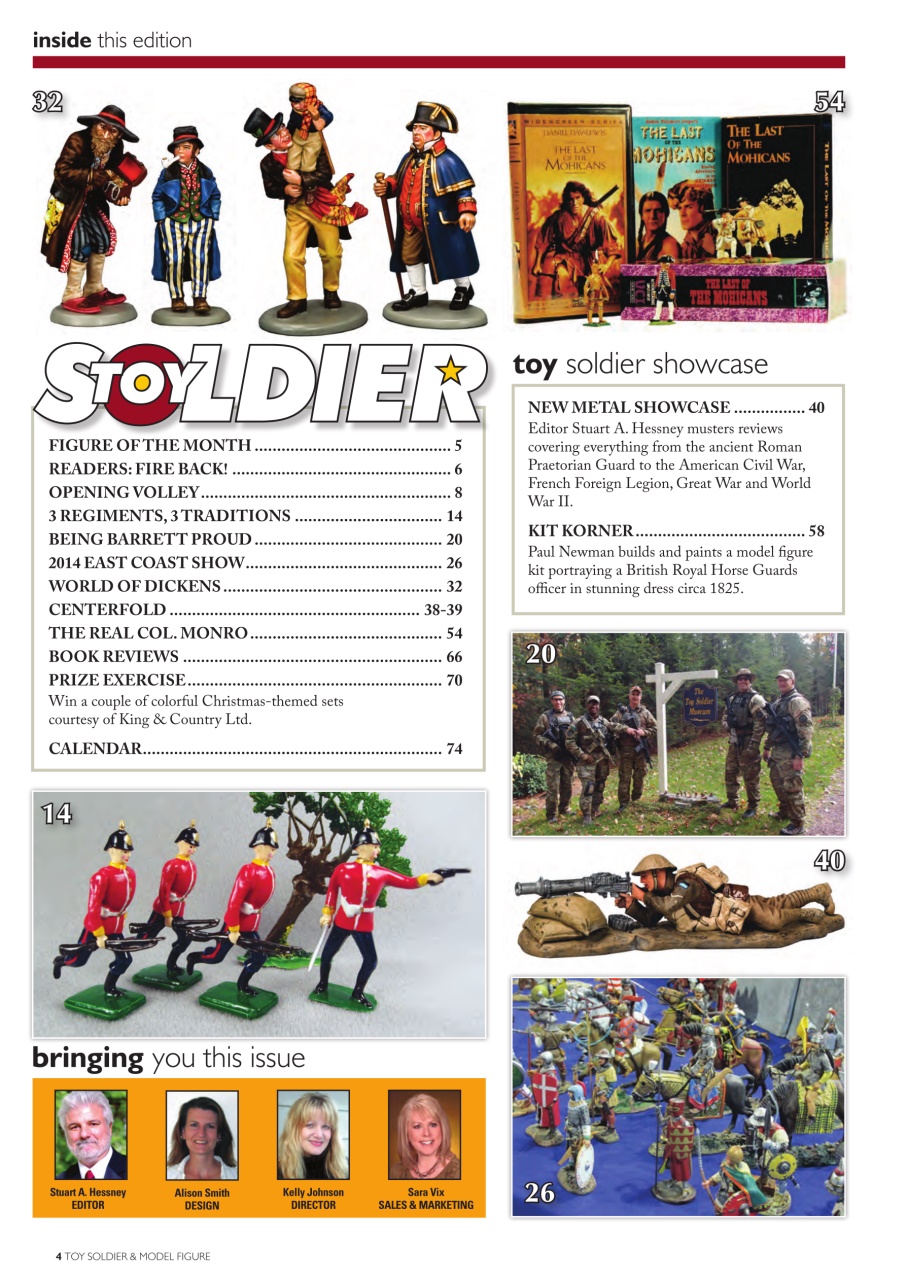 Toy Soldier & Model Figure Preview Pages