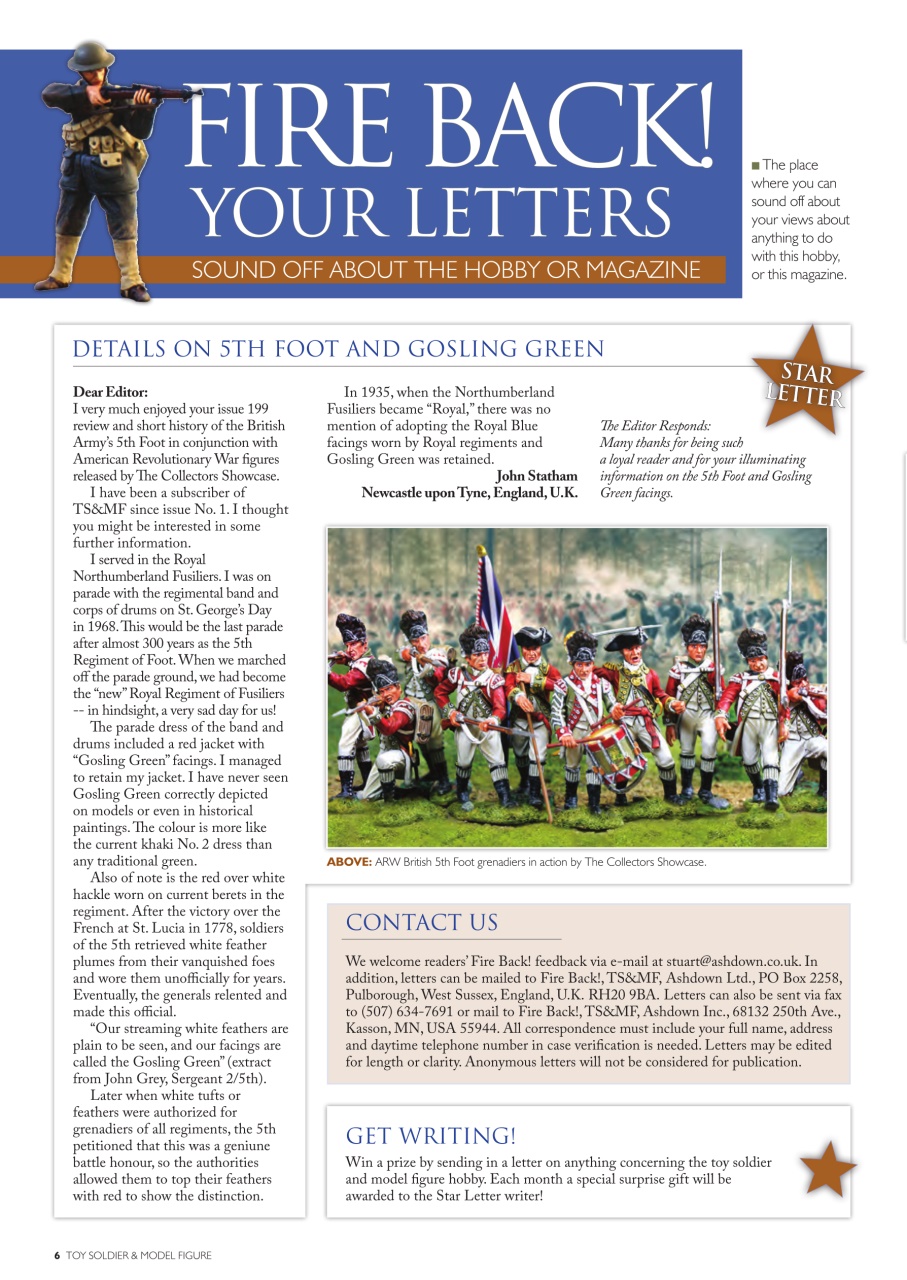 Toy Soldier & Model Figure Preview Pages