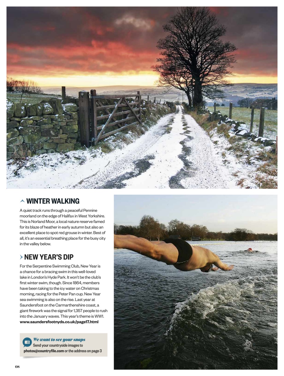 BBC Countryfile Magazine Preview Pages