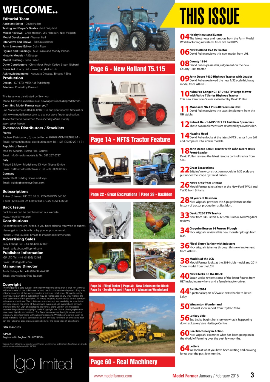 Model Farmer Magazine Preview Pages