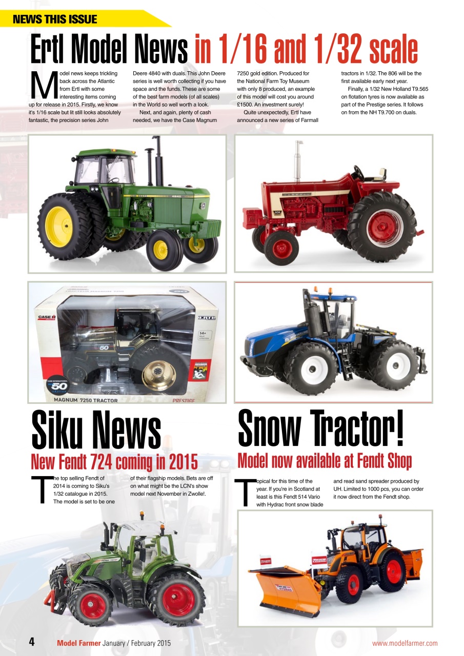 Model Farmer Magazine Preview Pages