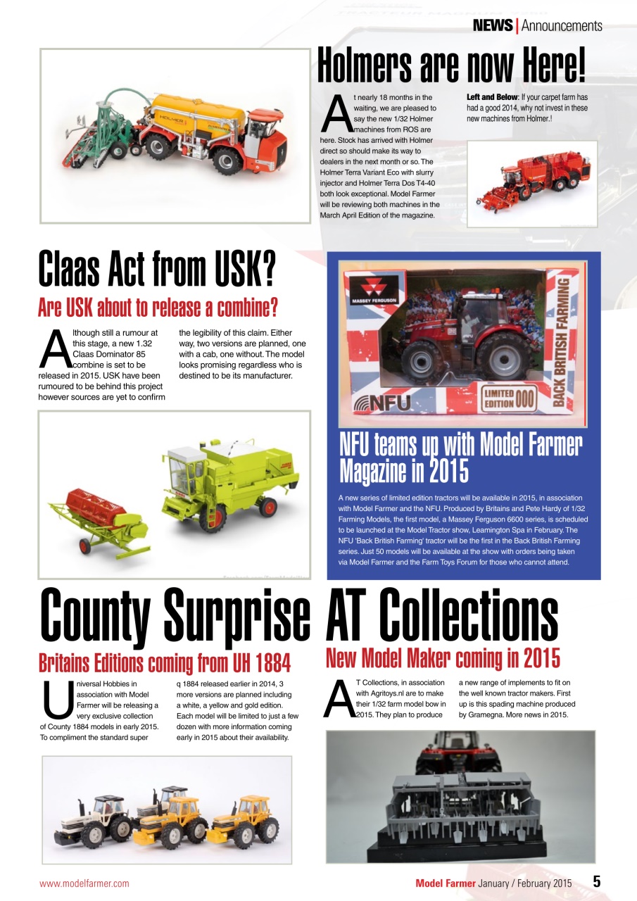 Model Farmer Magazine Preview Pages