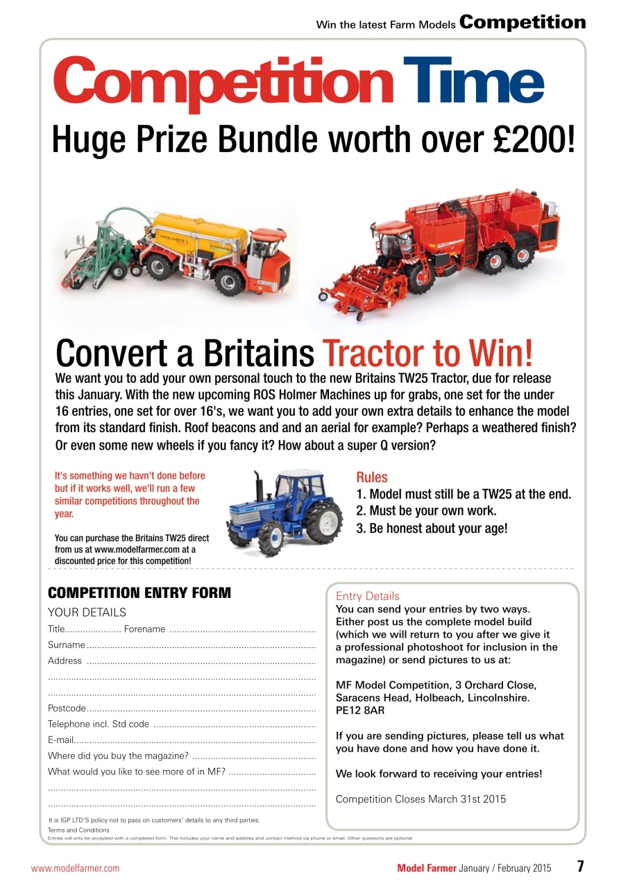 Model Farmer Magazine Preview Pages