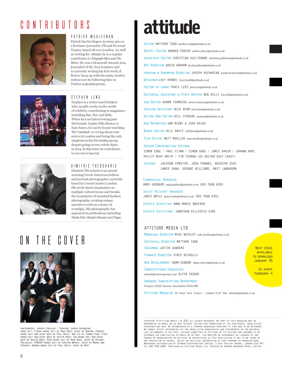 Attitude Preview Pages