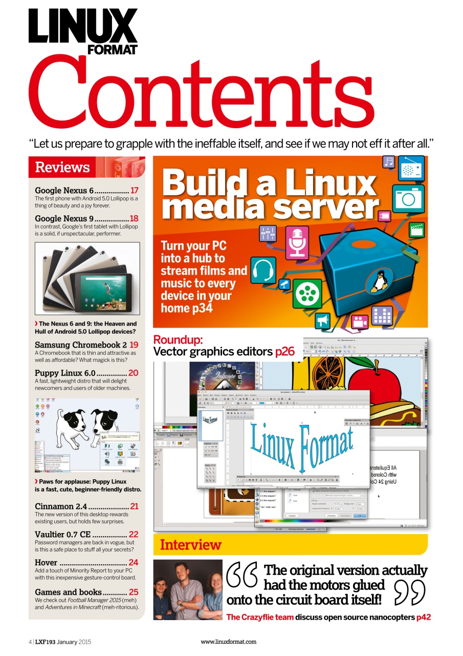 Linux Format Preview Pages