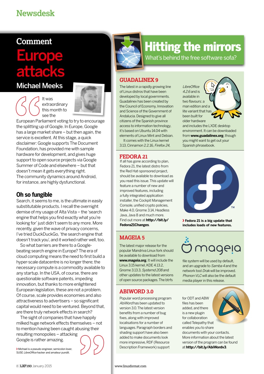 Linux Format Preview Pages