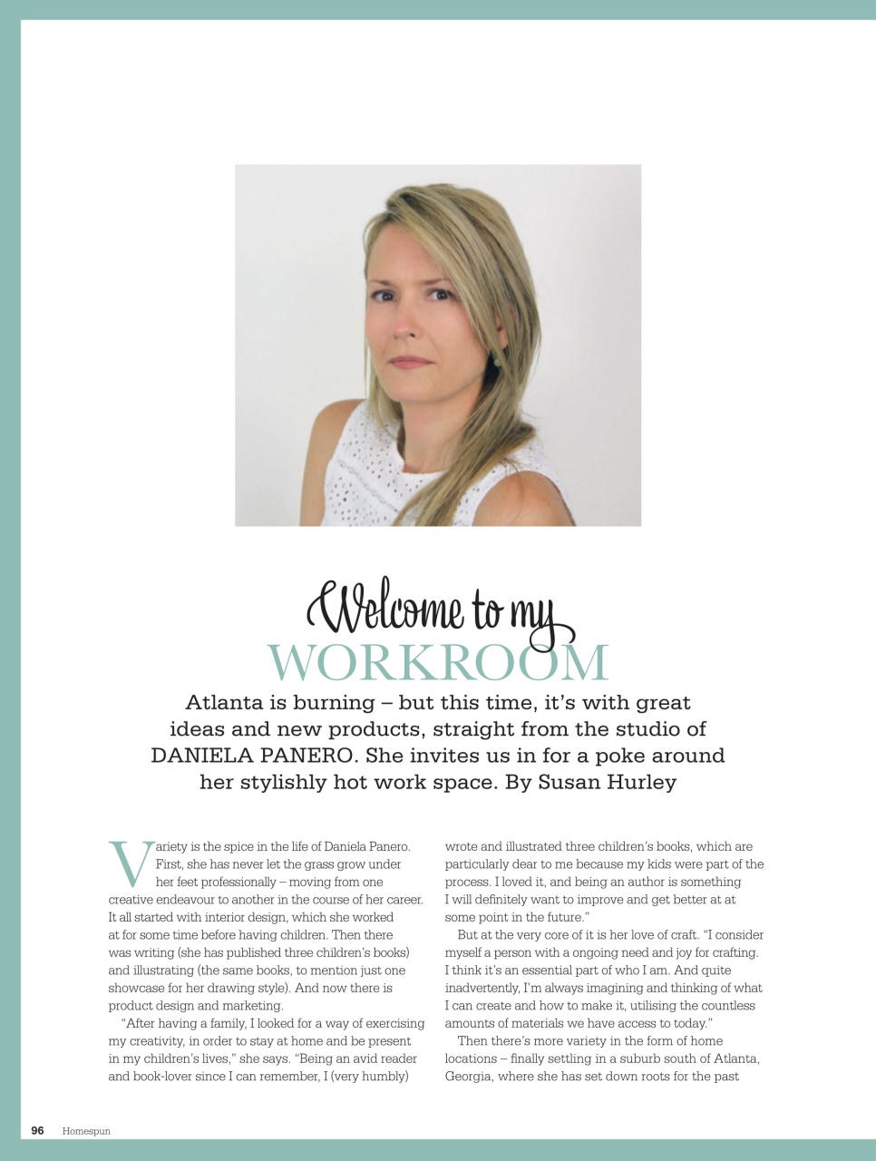 Homespun Preview Pages