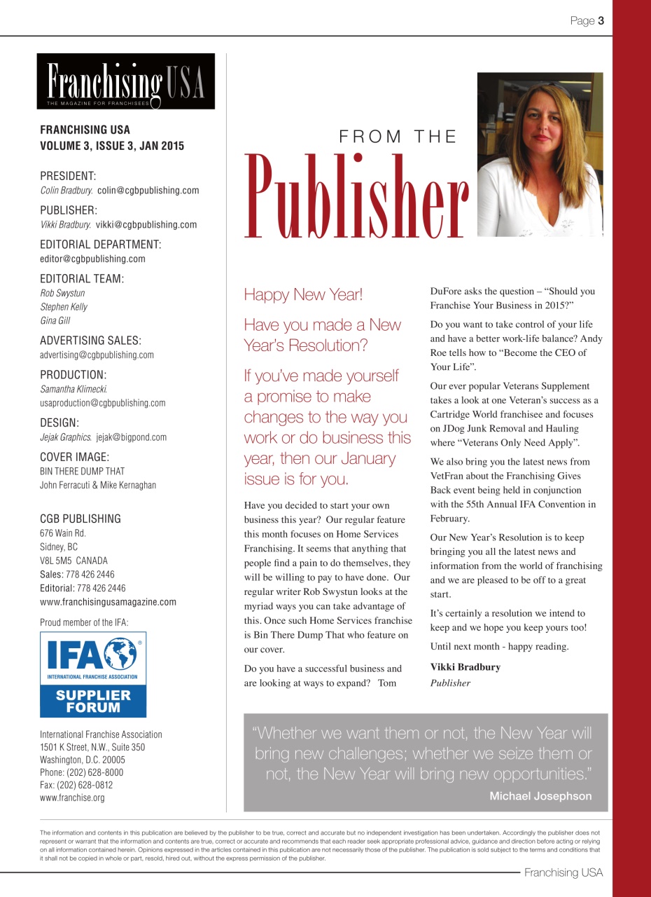 Franchising USA Preview Pages