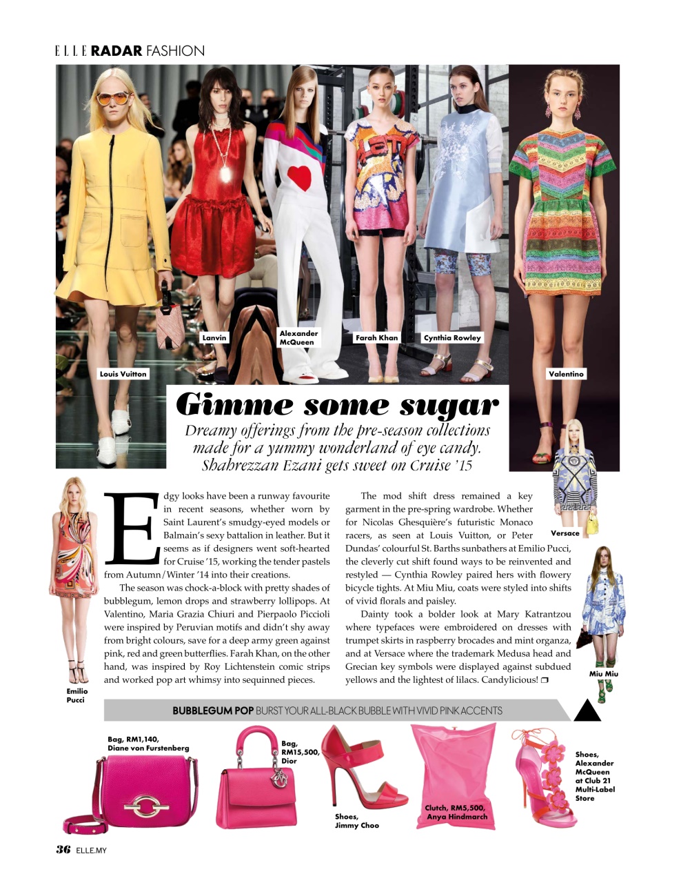 ELLE Malaysia Preview Pages