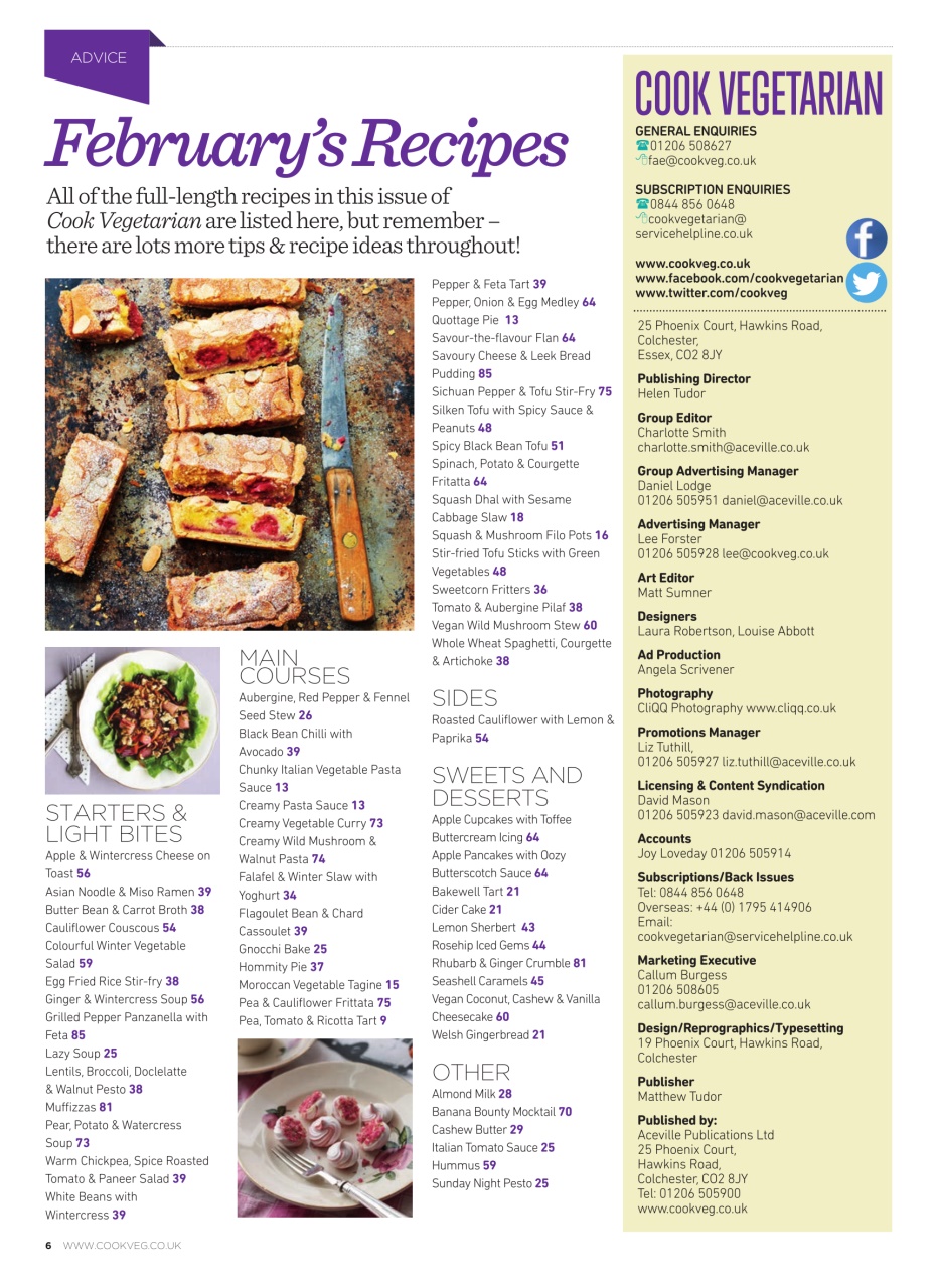 Veggie Magazine Preview Pages