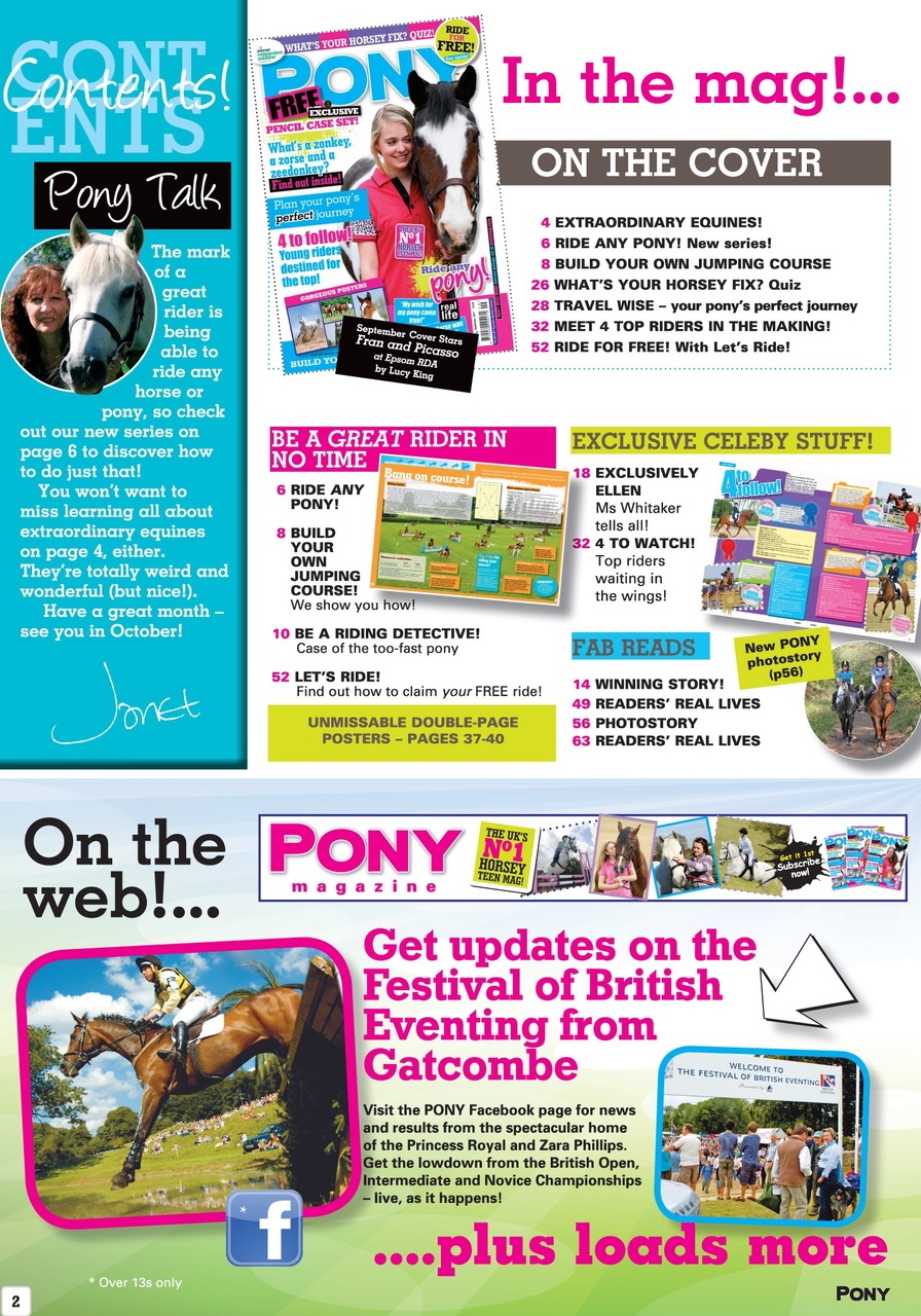 Pony Magazine Preview Pages