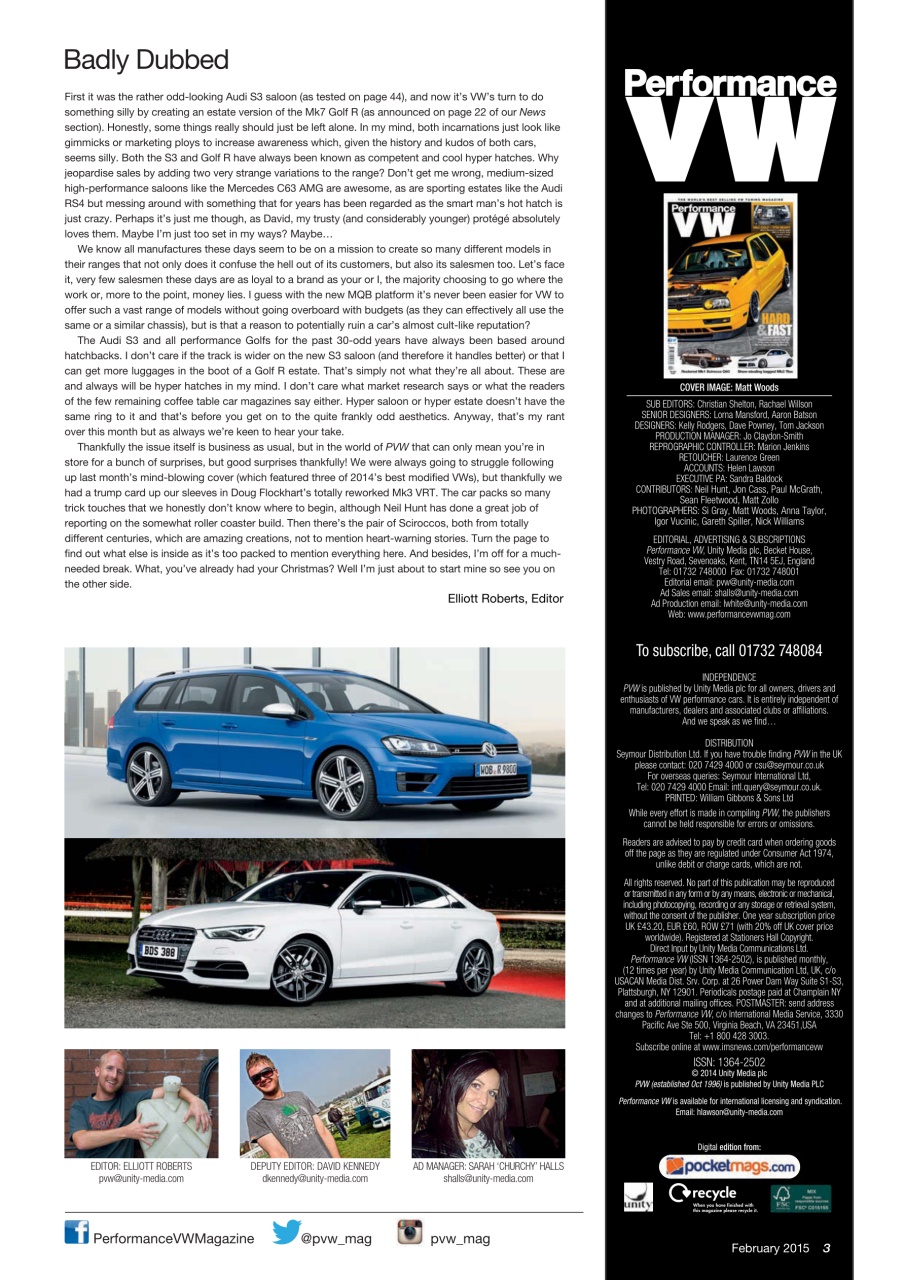 Performance VW Preview Pages