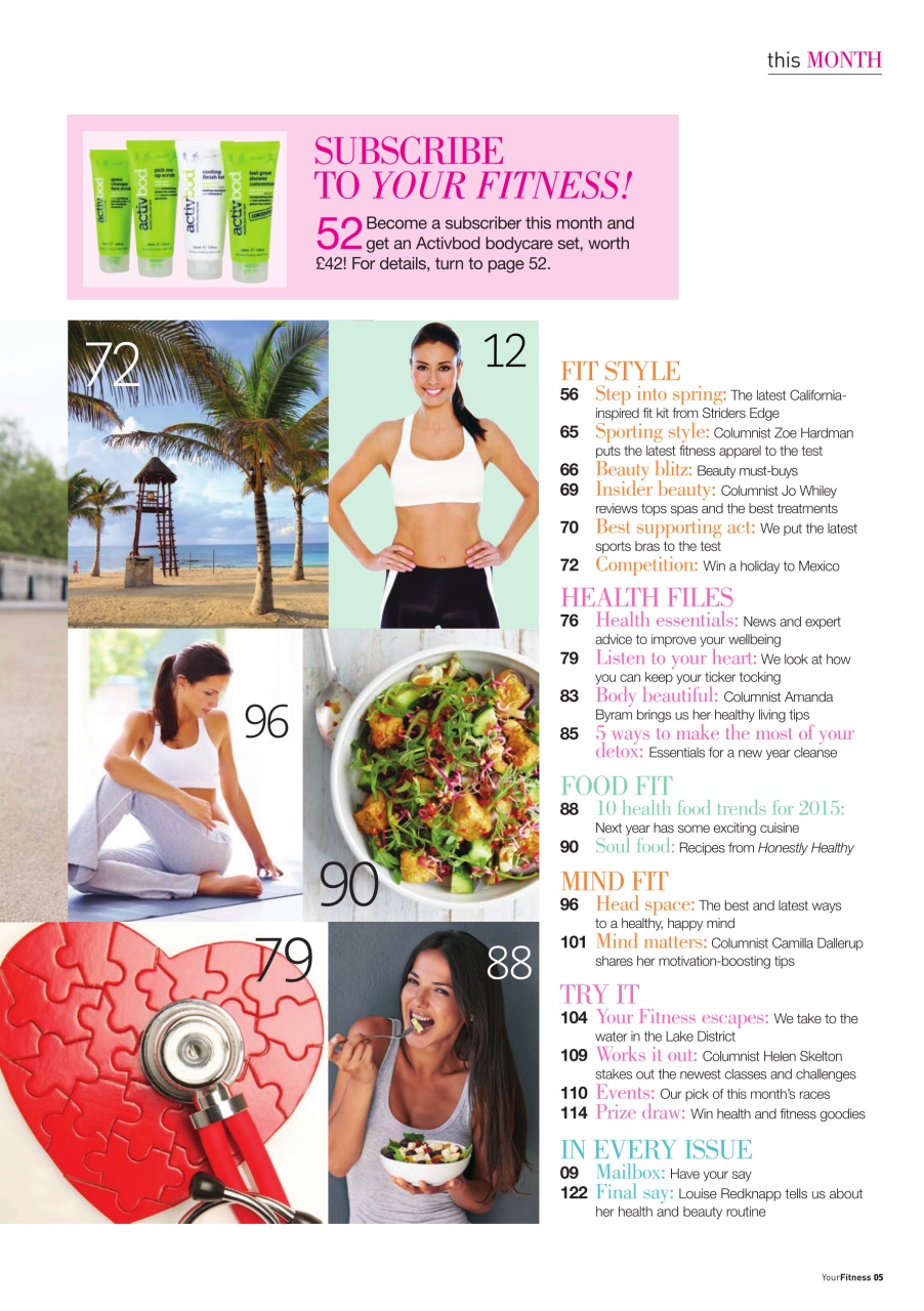Health & Wellbeing Preview Pages