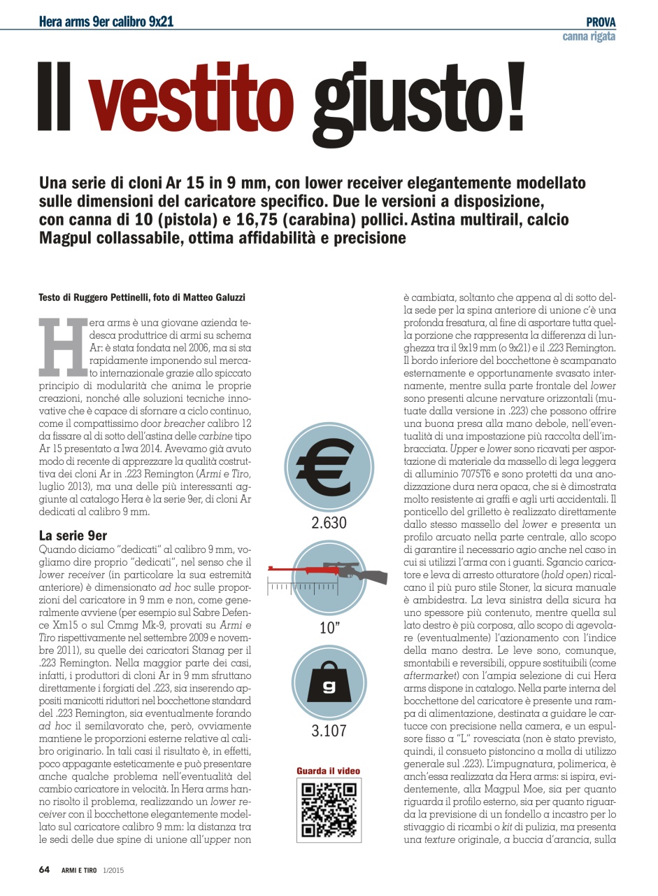 Armi E Tiro Preview Pages