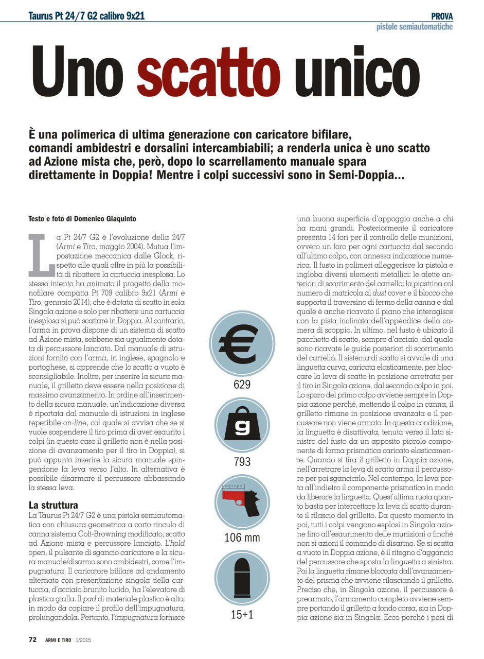 Armi E Tiro Preview Pages