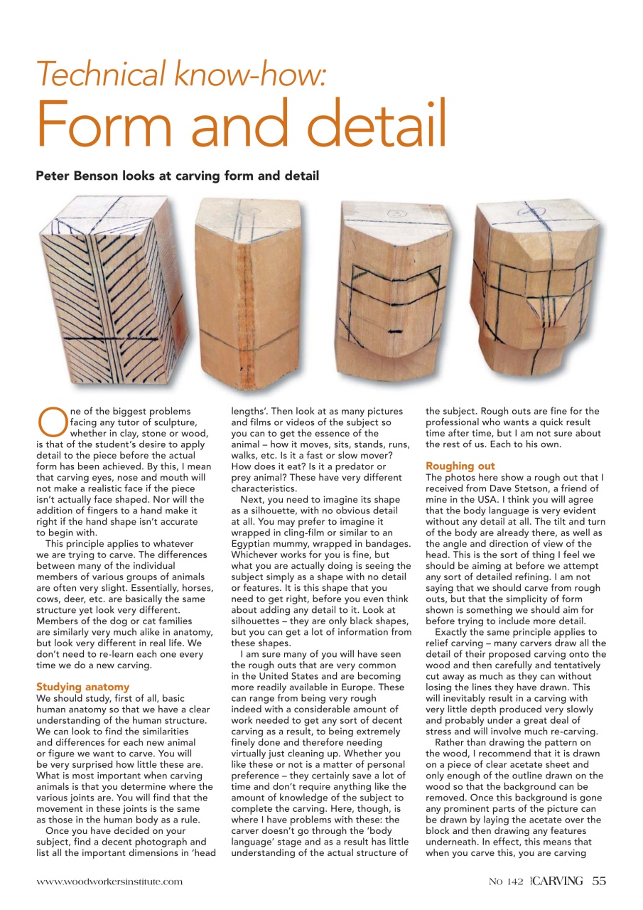 Woodcarving Preview Pages