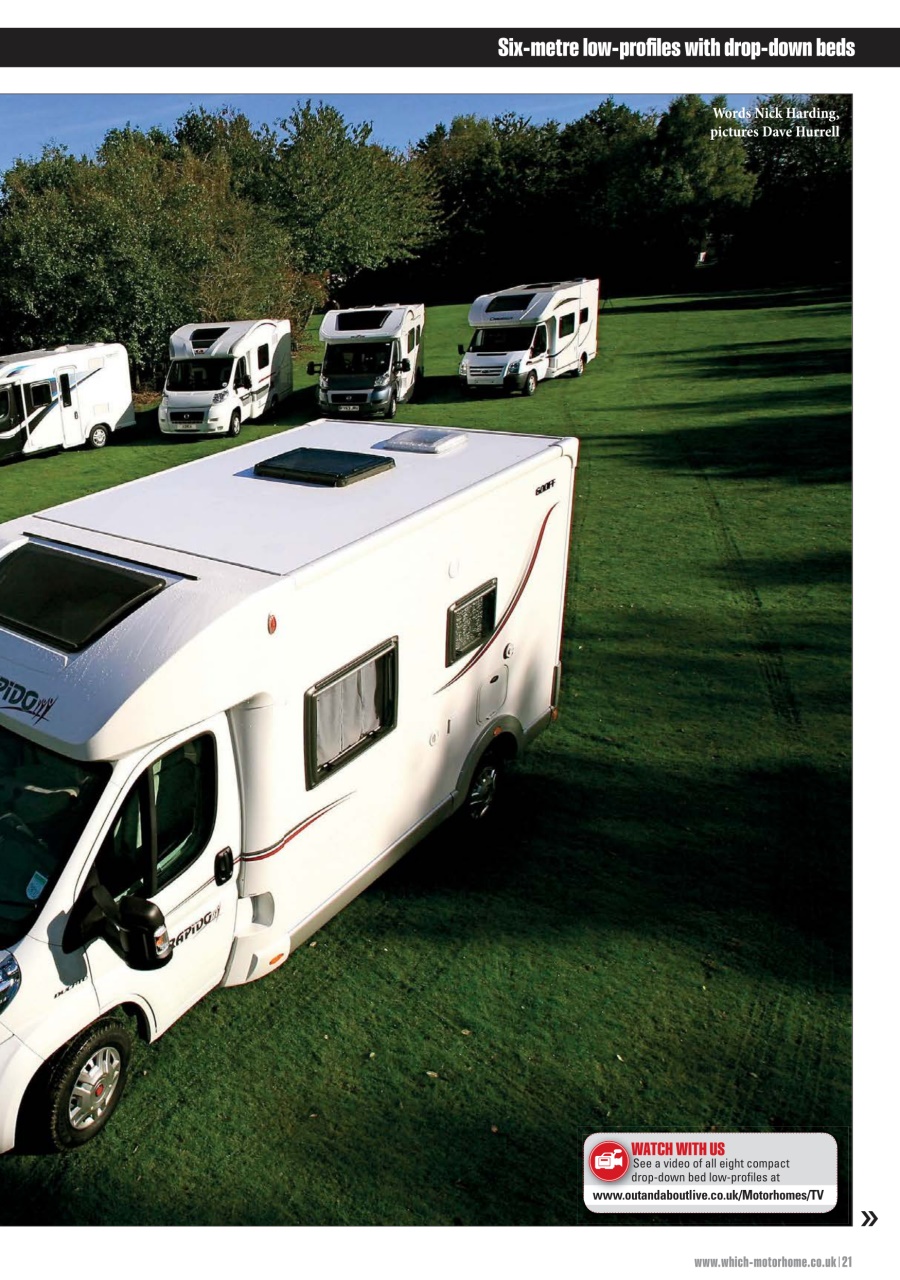 What Motorhome magazine Preview Pages