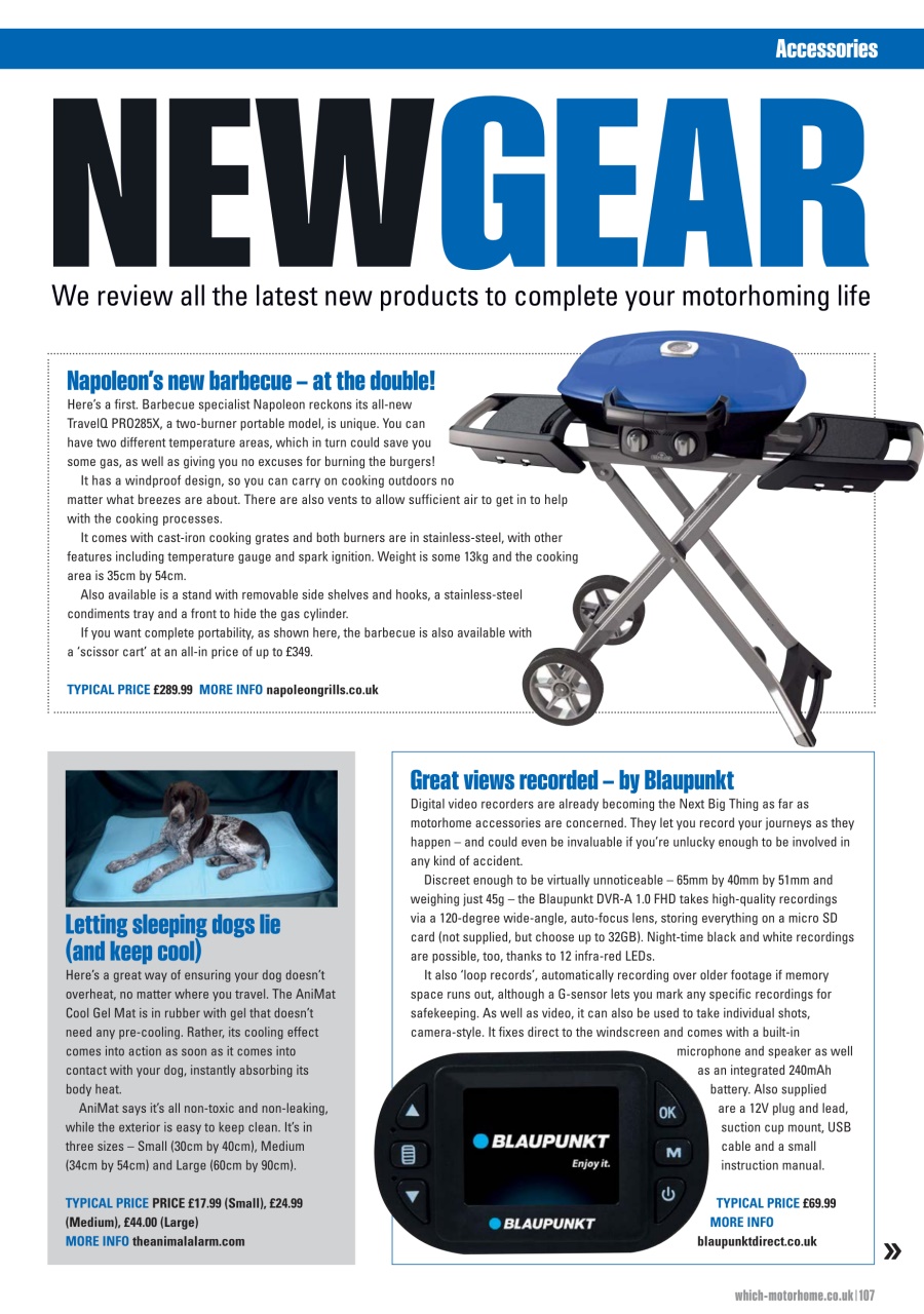 What Motorhome magazine Preview Pages