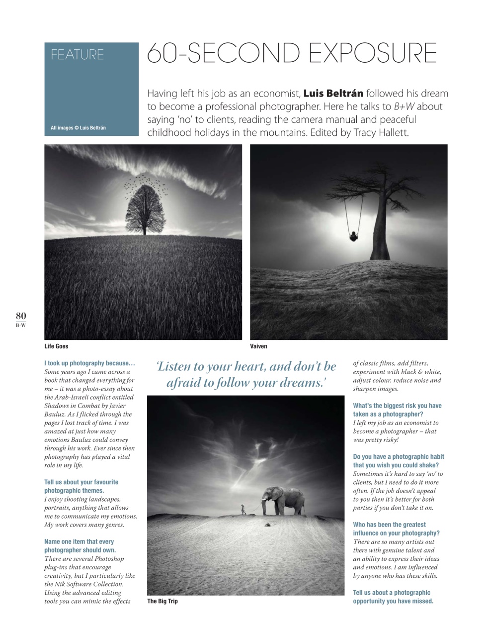 Black+White Photography Preview Pages