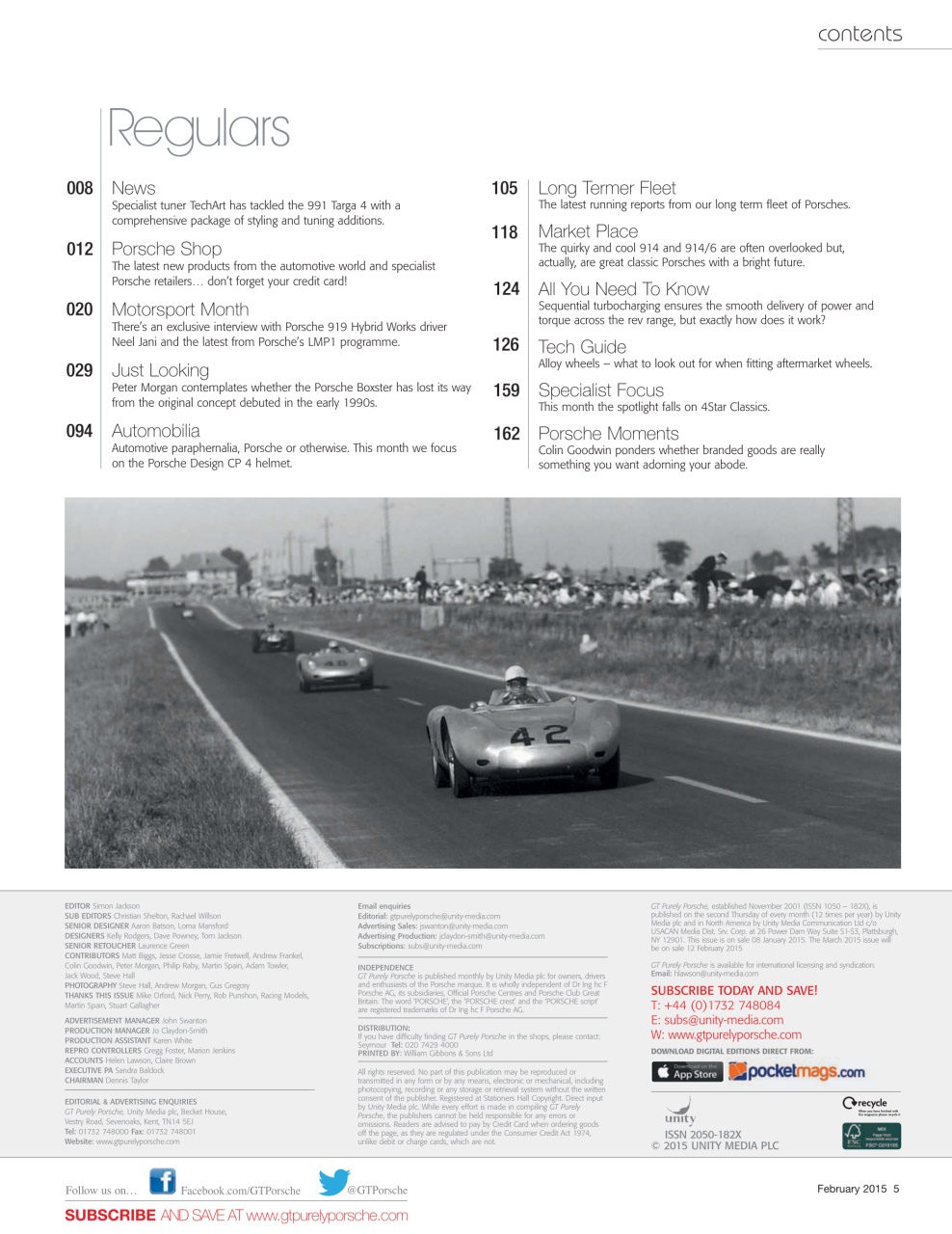 GT Porsche Preview Pages