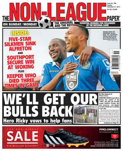 The Non-League Football Paper issue 21st December 2014