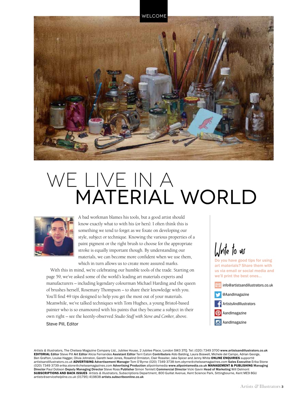 Artists & Illustrators Preview Pages