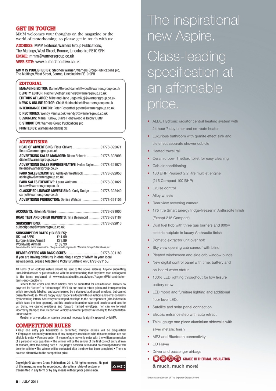 MMM magazine Preview Pages