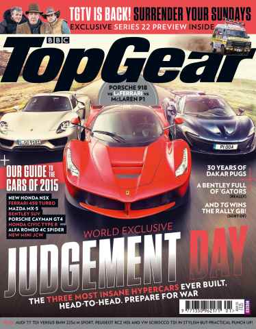 BBC Top Gear Magazine issue January 2015