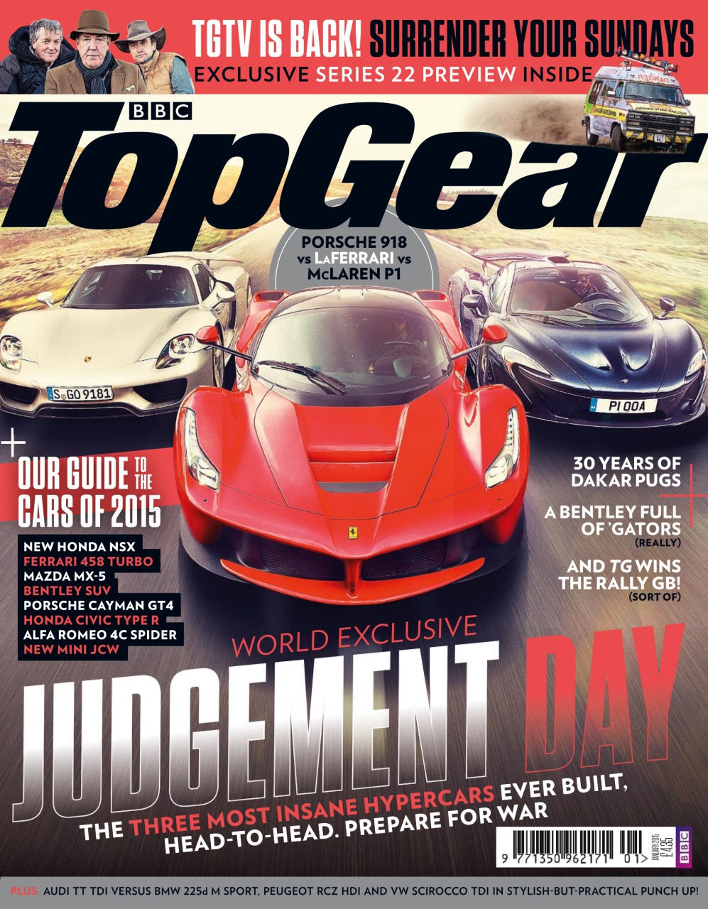 BBC Top Gear Magazine Preview Pages